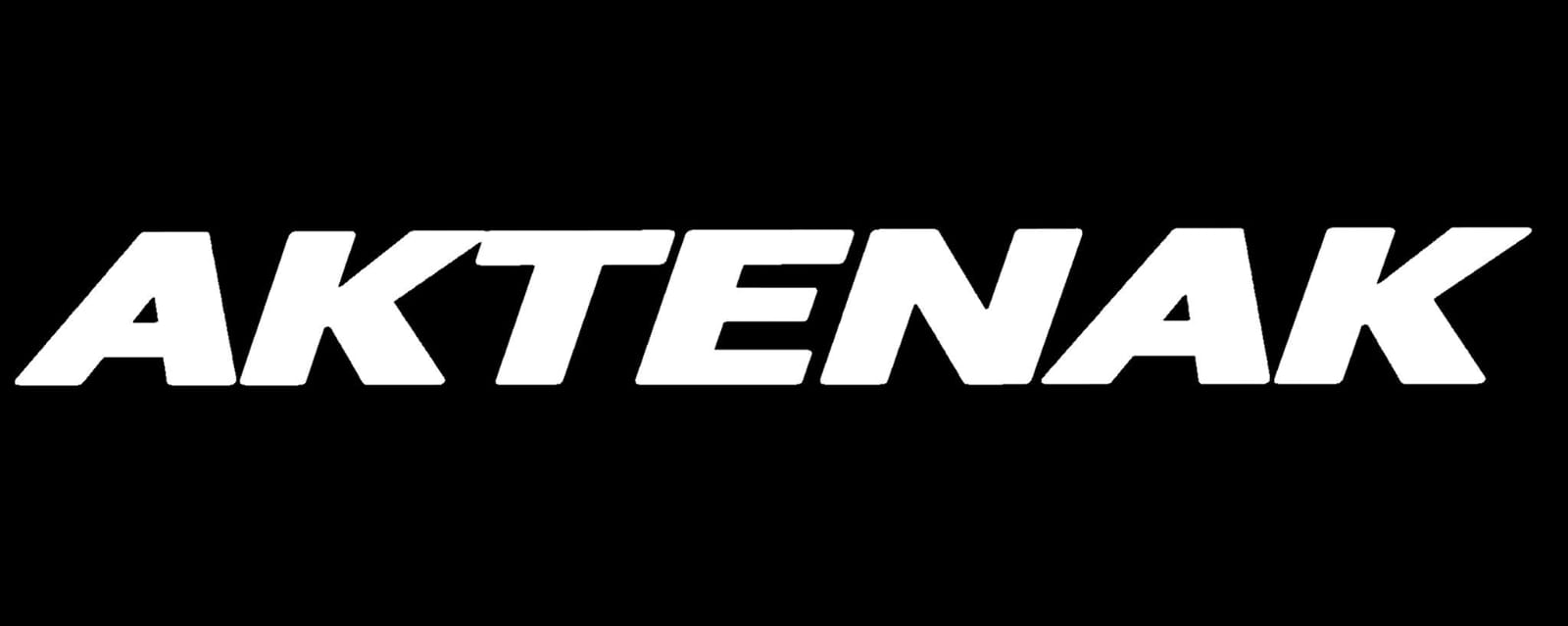 Aktenak: Beyaz logo, siyah zemin (JPG)